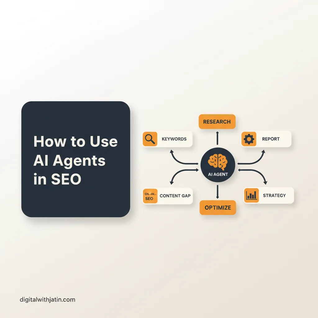 AI agents in SEO — the automated workflow from research and brief through human editorial gate to publish